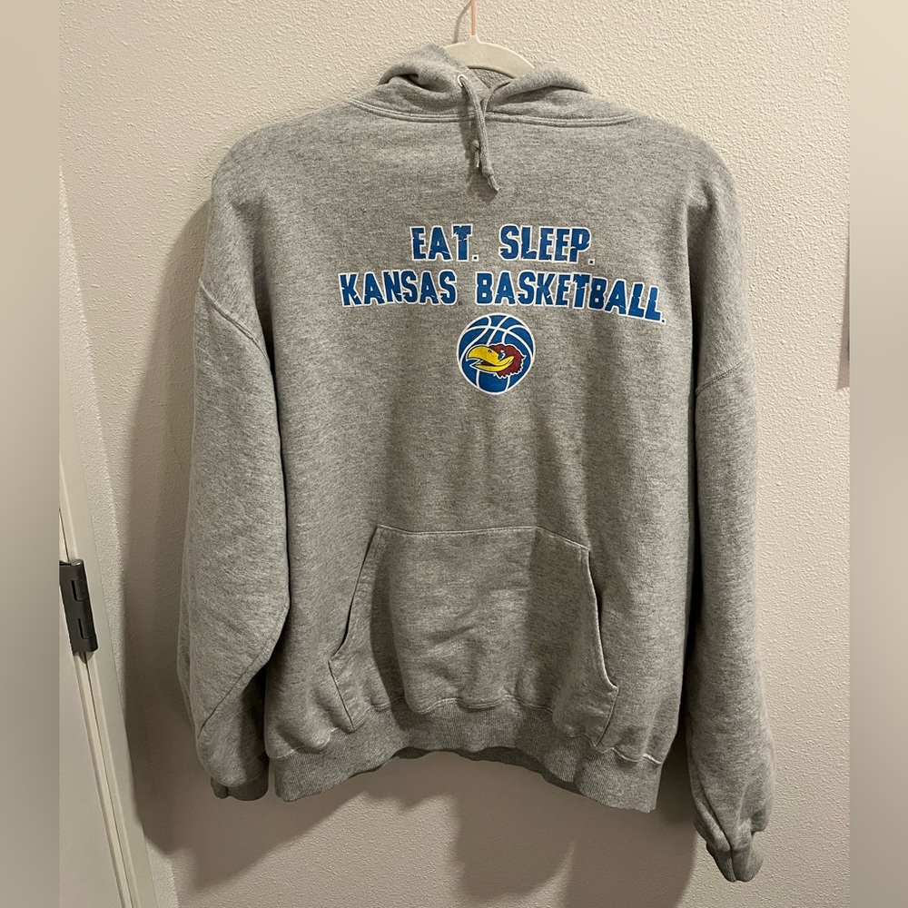 Vintage Kansas Basketball Hoodie